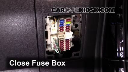 Interior Fuse Box Location: 2004-2015 Nissan Titan - 2013 Nissan Titan